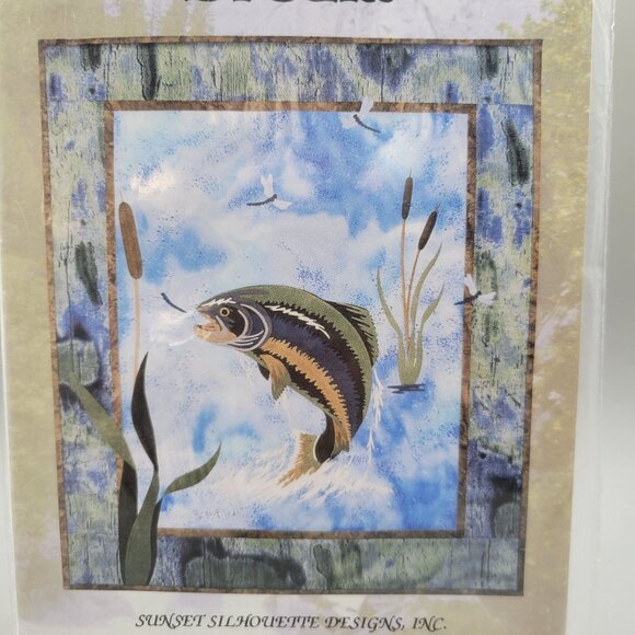 Fishermans Dream Quilt Pattern By Sunset Silhouette Designs 605 - Picture 2 of 5